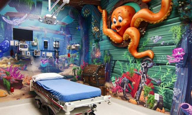 America's ER The Woodlands Pediatric Room